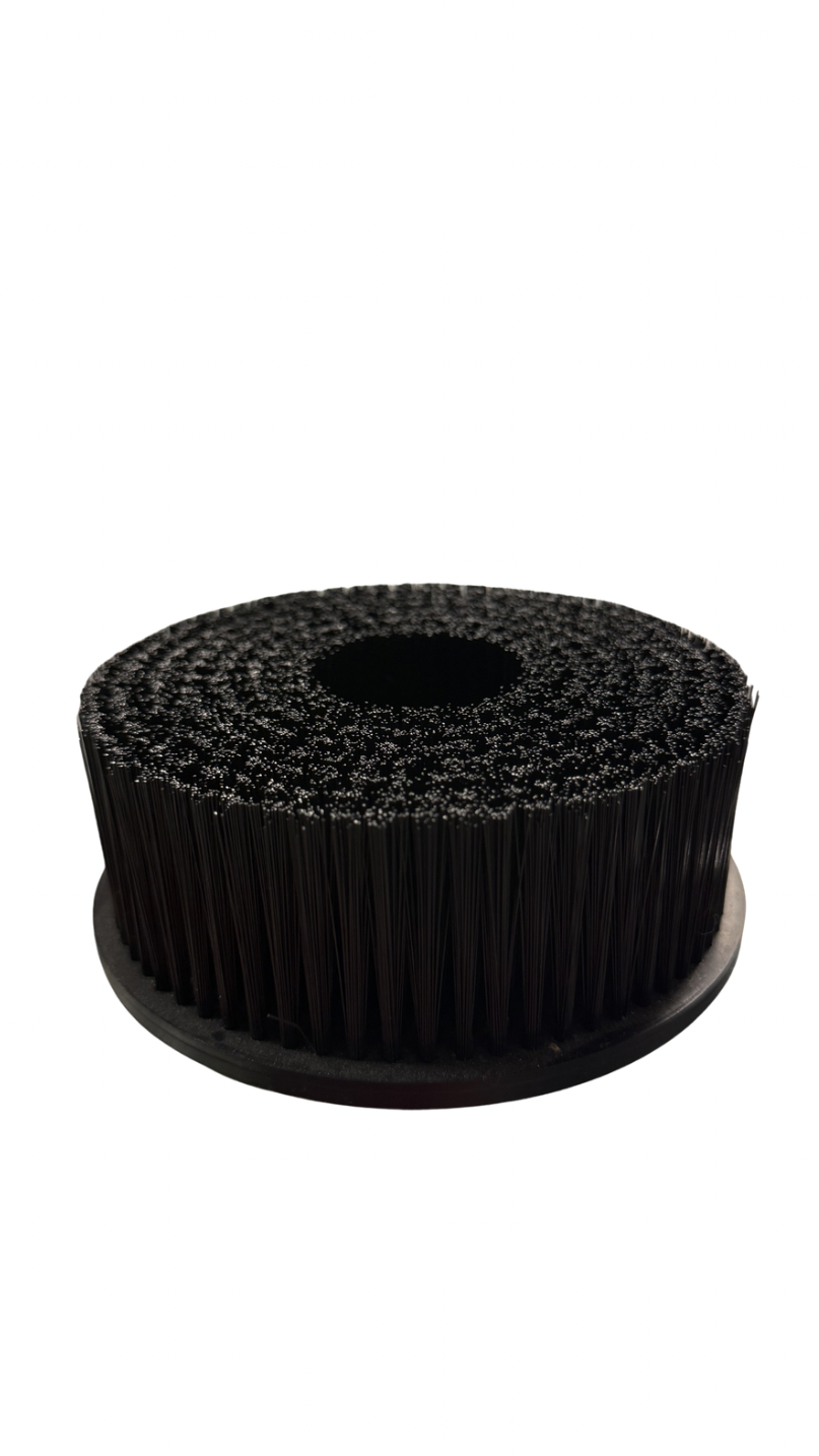 Upholstery brush for polisher