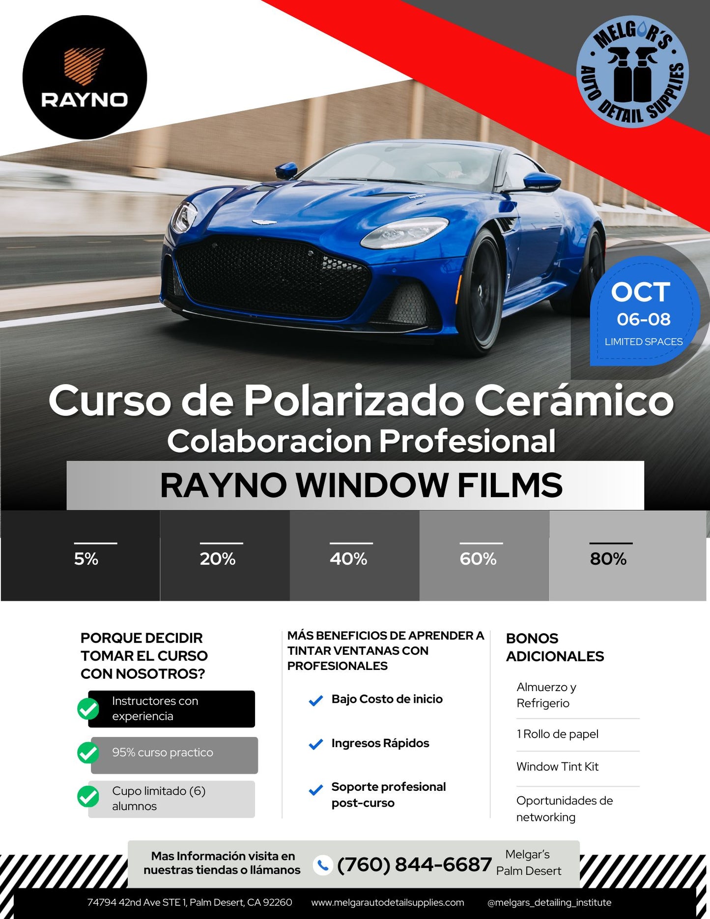 Curso de Polarizado Cerámico - Español 🇺🇸