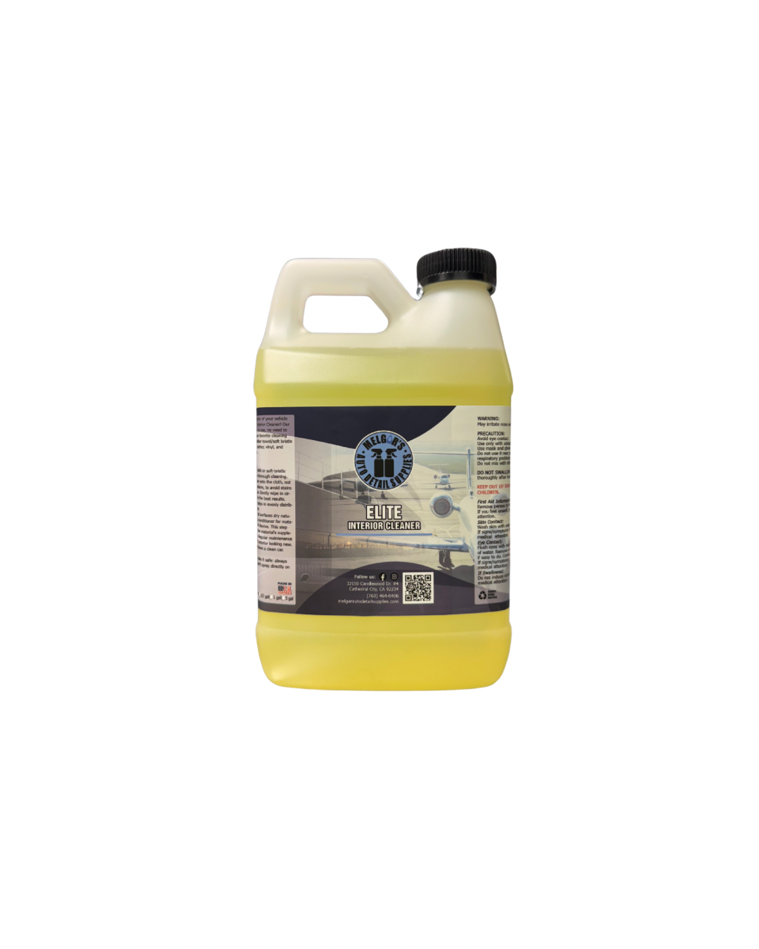 Elite Interior Cleaner 1/2G – Melgar's Auto Detailing Supplies