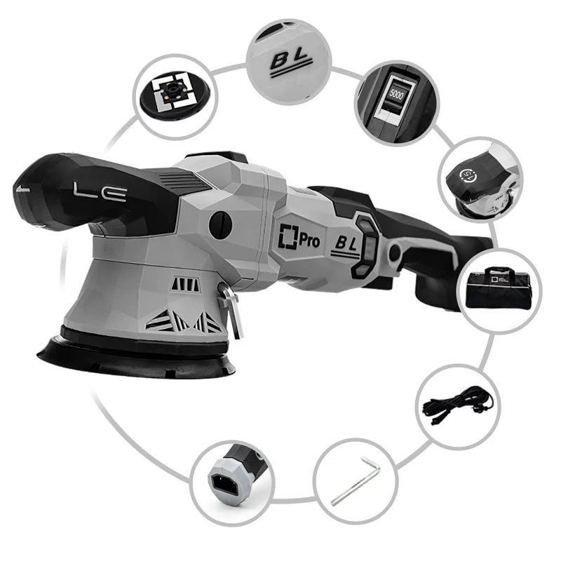 POLISHING MACHINE "T4500 PRO" - 15MM STROKE