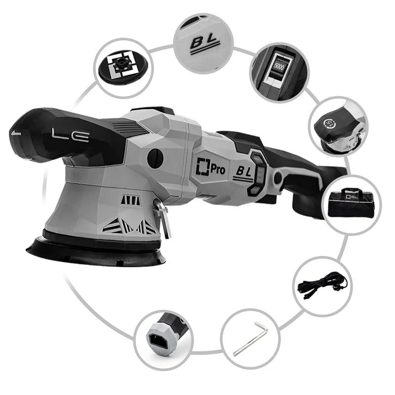 POLISHING MACHINE "T4500 PRO" - 15MM STROKE
