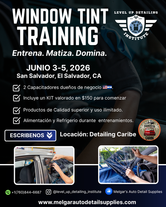 El Salvador Window Tint/Polarizado Training 🇸🇻