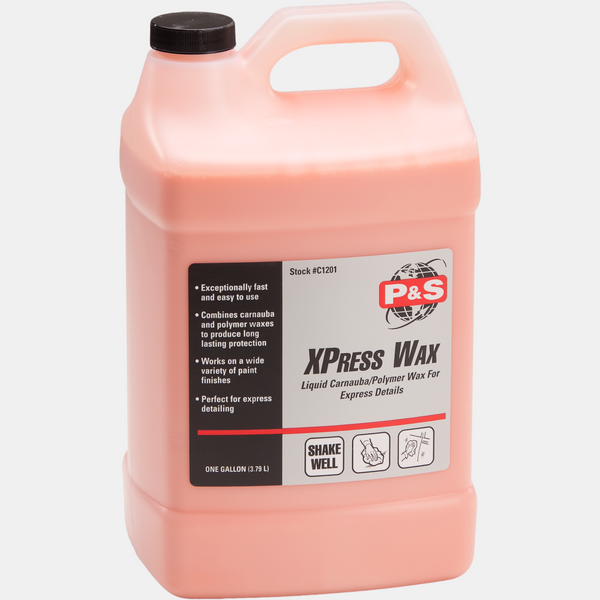 Xpress Wax Liquid Carnauba/Polymer Wax For Express Details - 1 Gal